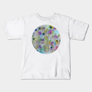 Summer Rain and Wild Flowers - Made by MacPean Kids T-Shirt